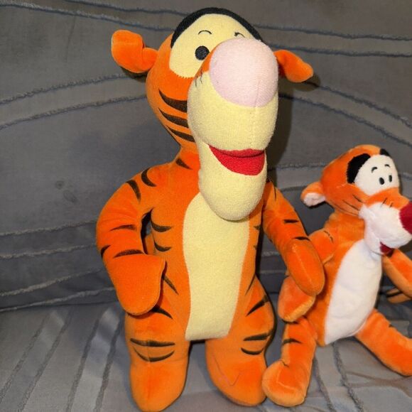 Fisher Price/ Disney 12",  11" And 6" Tigger Plush Bundle (all Three) - Picture 2 of 8